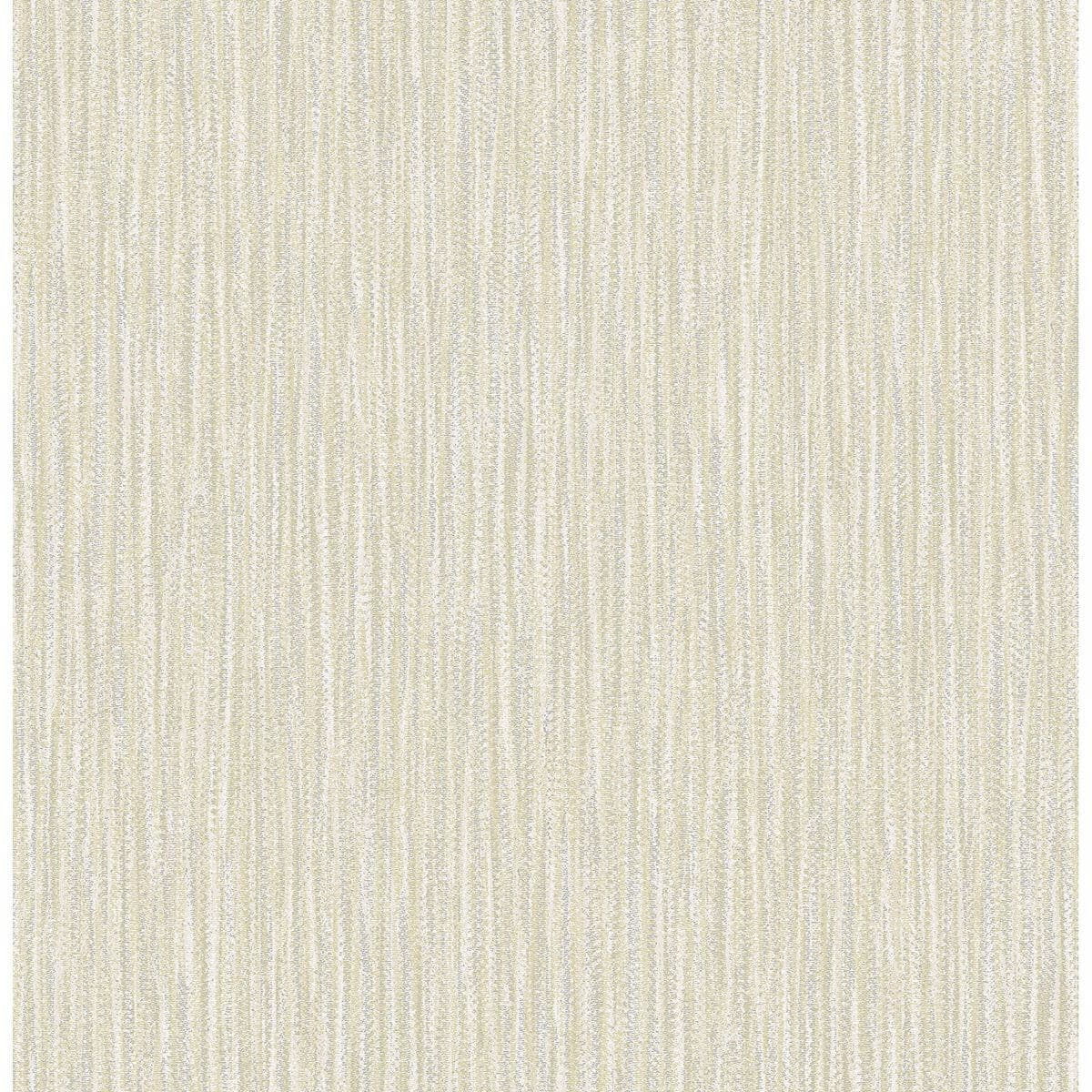 Raffia Light Yellow Faux Grasscloth Wallpaper
