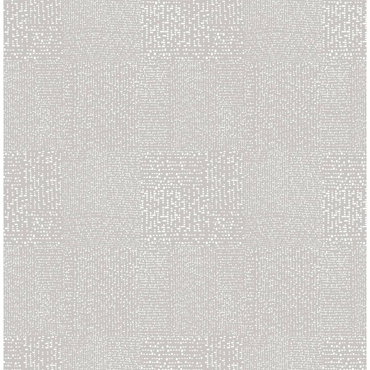 Zenith Grey Abstract Geometric Wallpaper