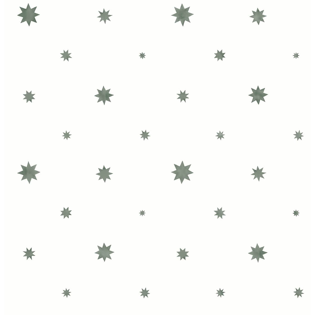 Henry Green Starburst Wallpaper By Erin Gates