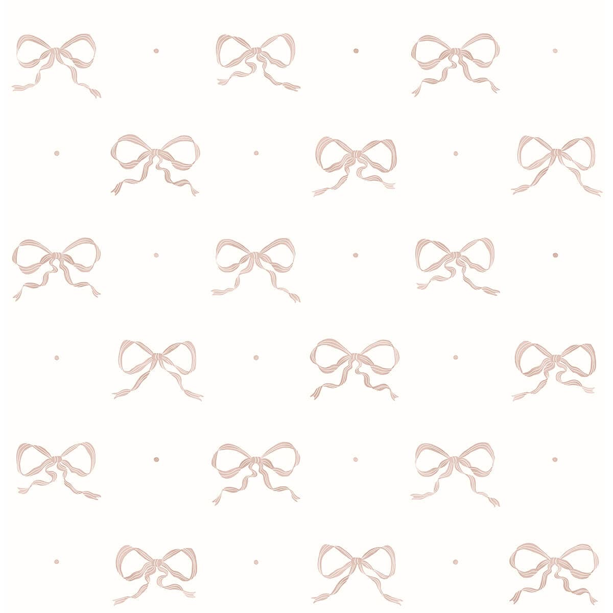Emma Petal Large Bow Wallpaper By Erin Gates