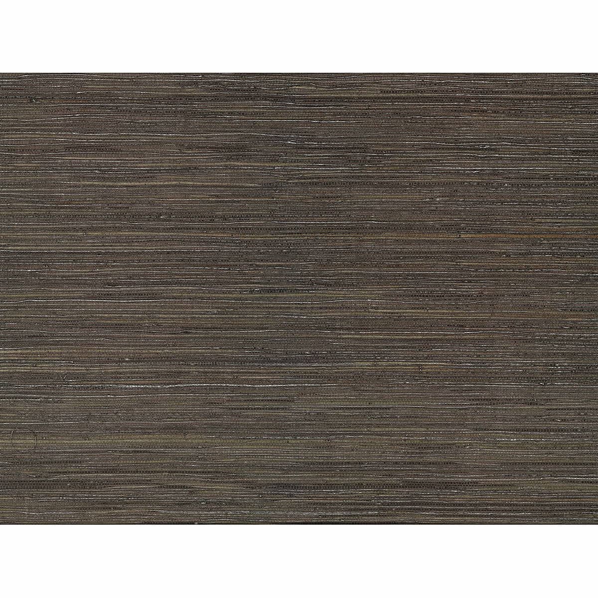 Shandong Chocolate Grasscloth Wallpaper