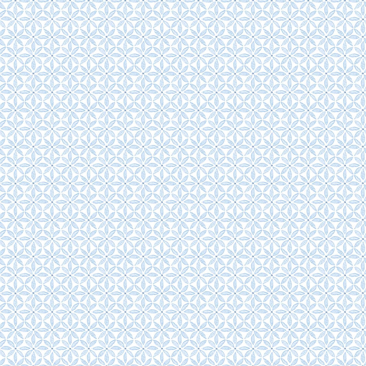 Jellia Blue Petal Geometric Wallpaper
