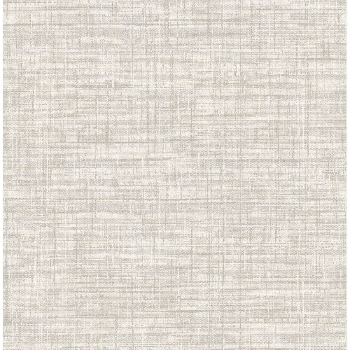 Mendocino Beige Linen Wallpaper