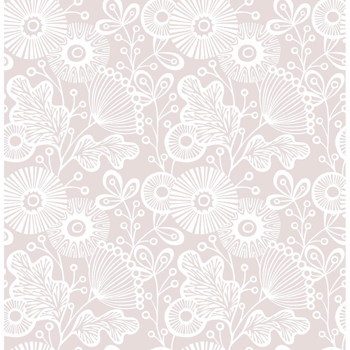 Ana Rose Floral Wallpaper
