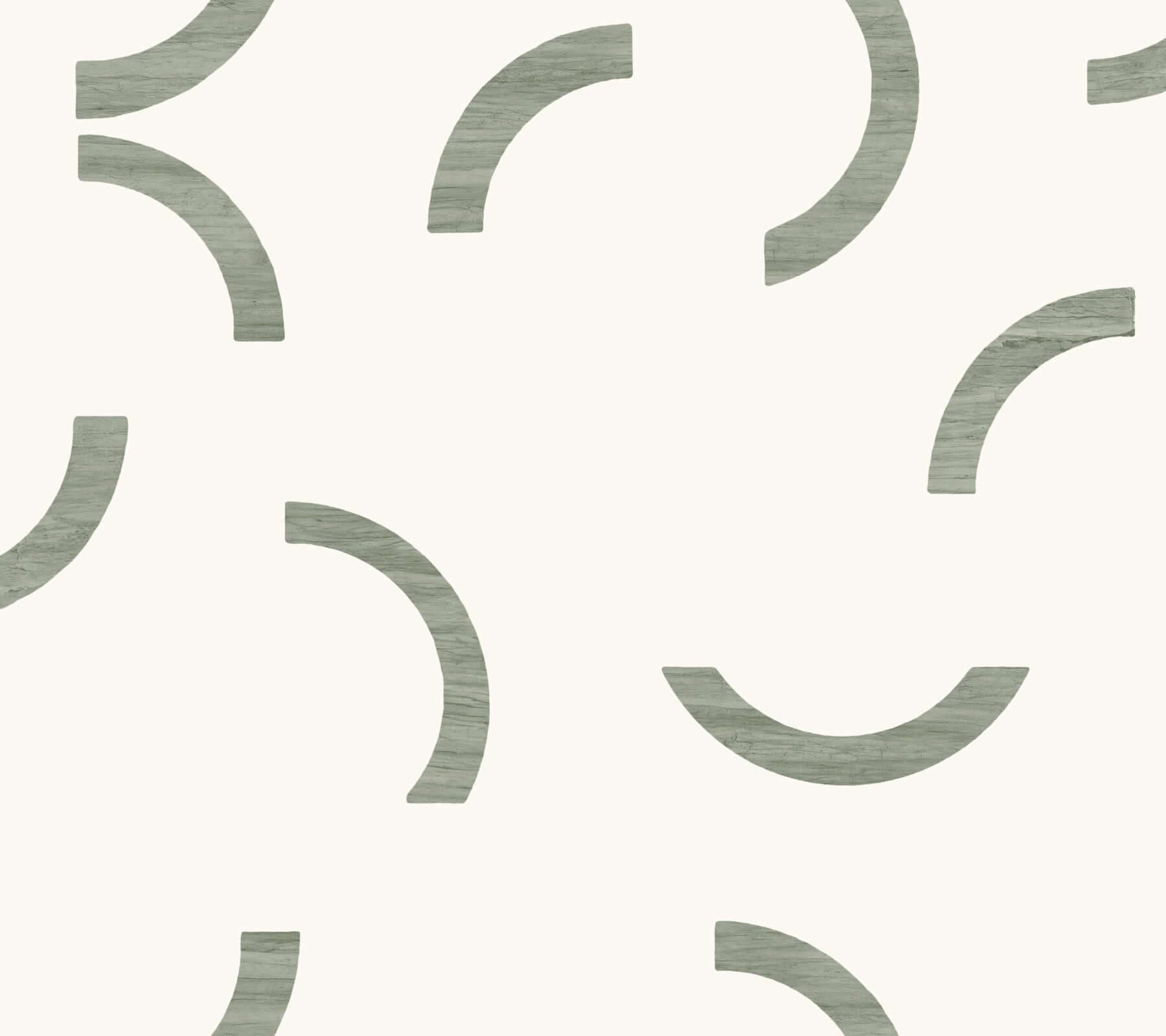 Lunula Wallpaper- Green
