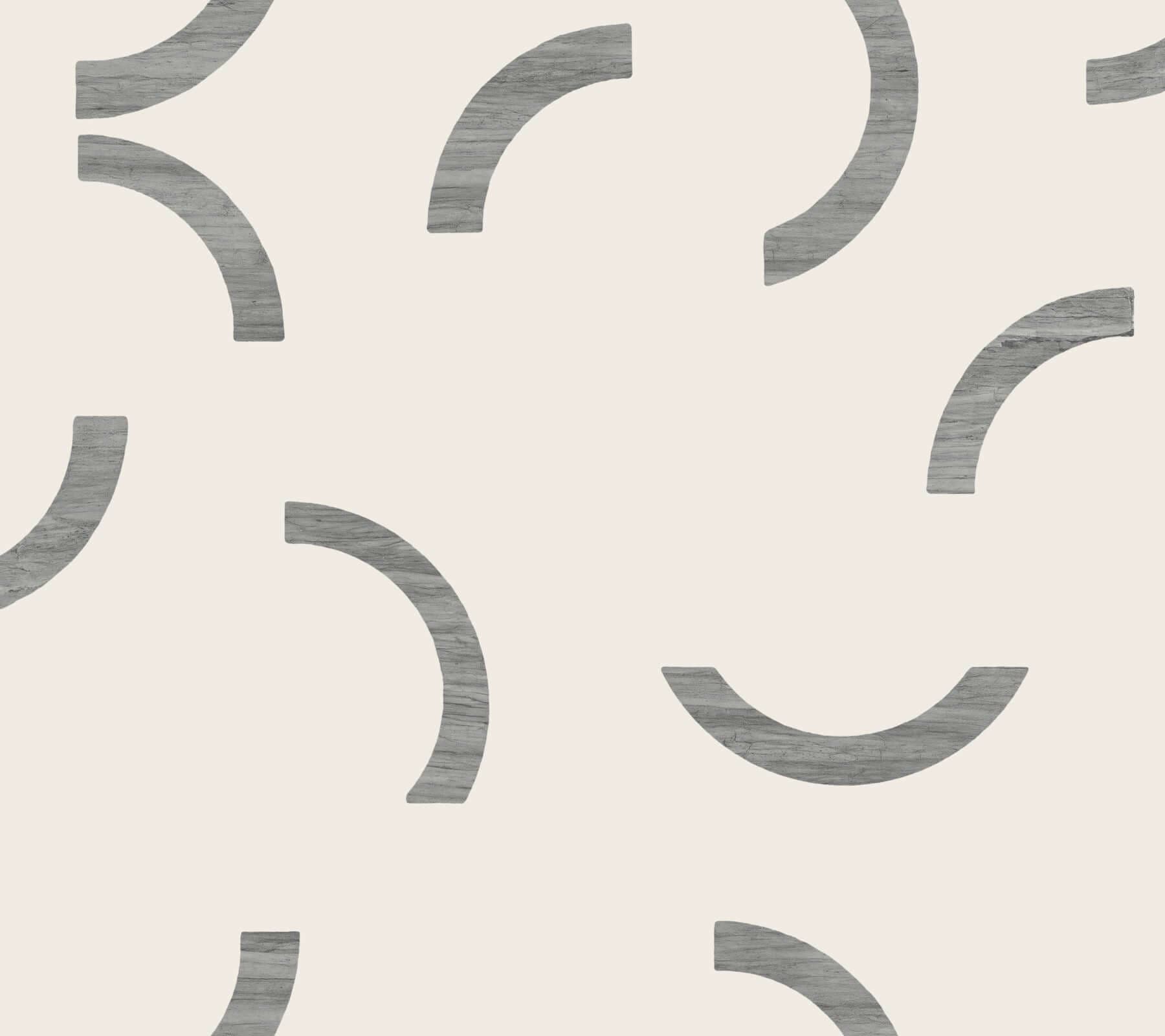 Lunula Wallpaper- Black