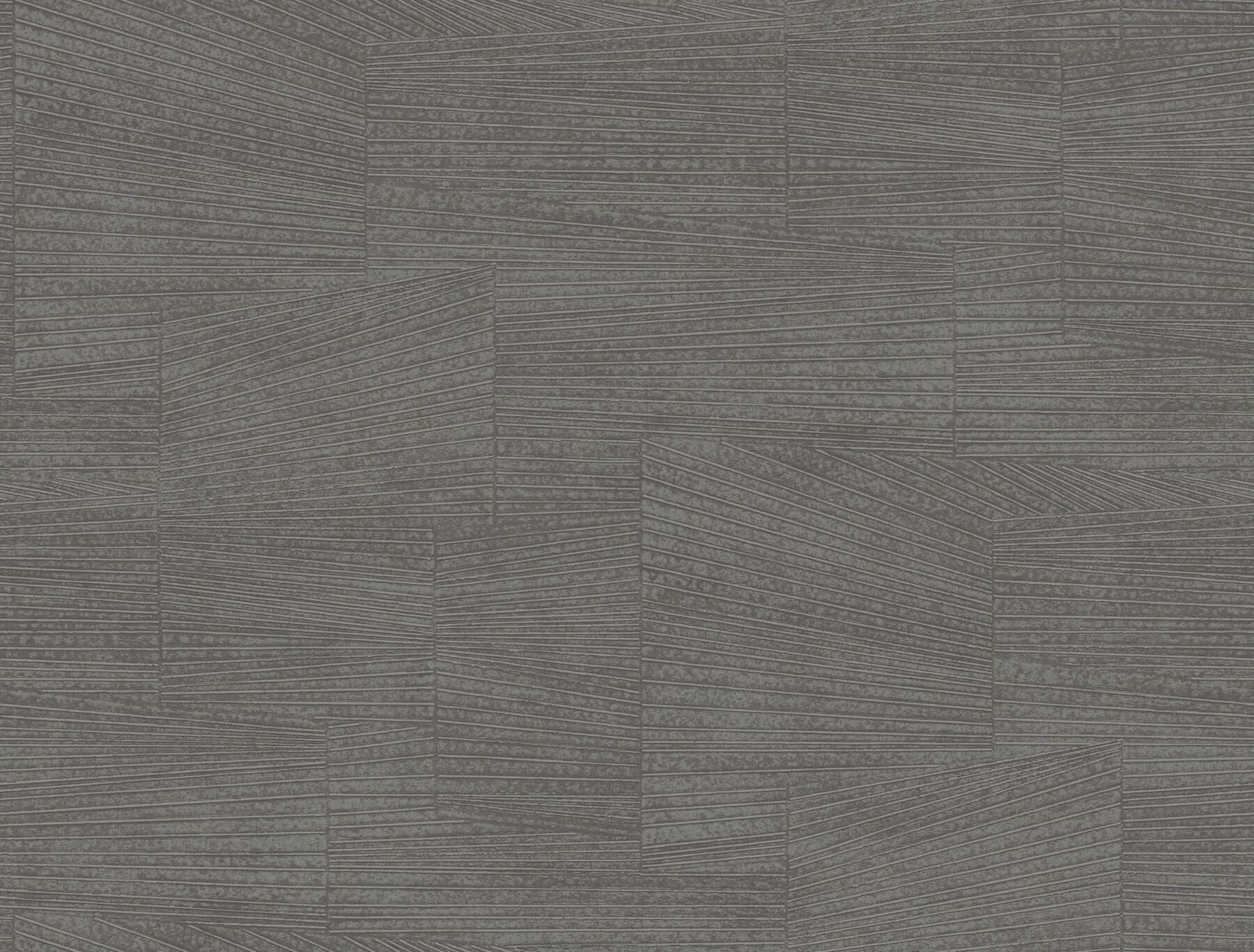 Higher Ground Geo Wallpaper- Onyx