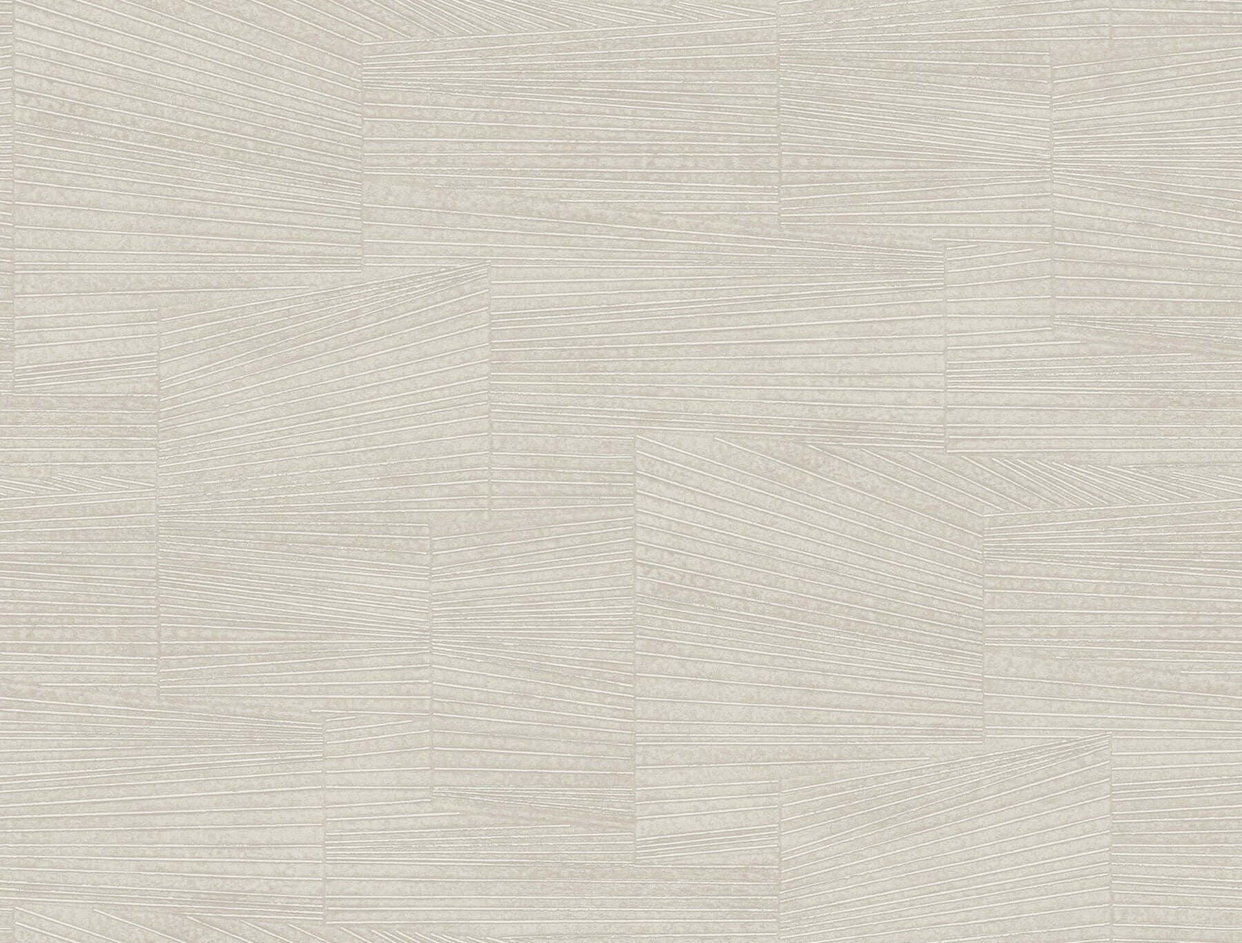 Higher Ground Geo Wallpaper- Linen