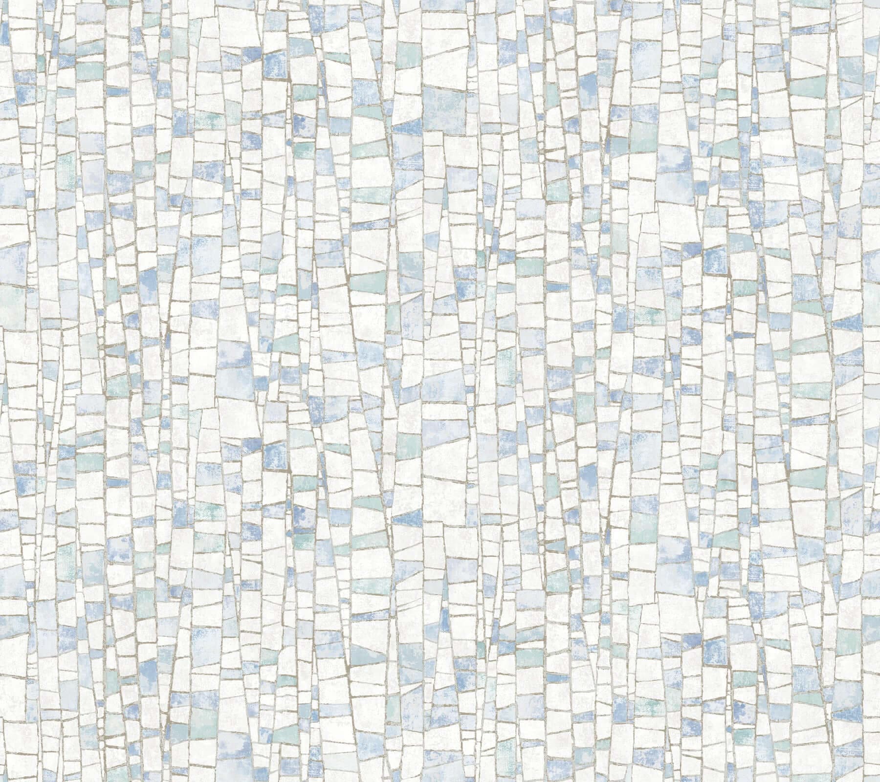 Kaleidoscopic Wallpaper- Blues