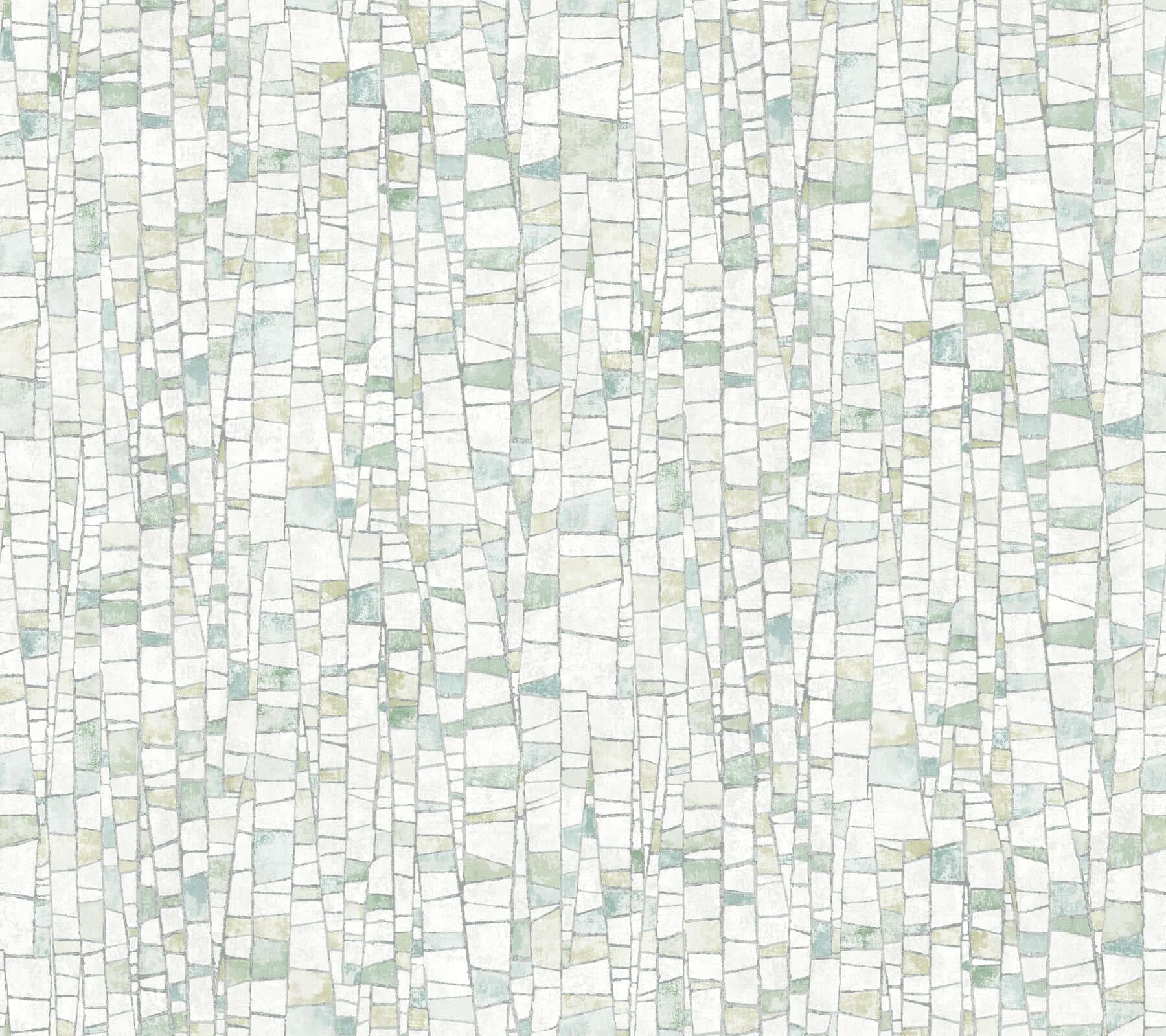 Kaleidoscopic Wallpaper- Green