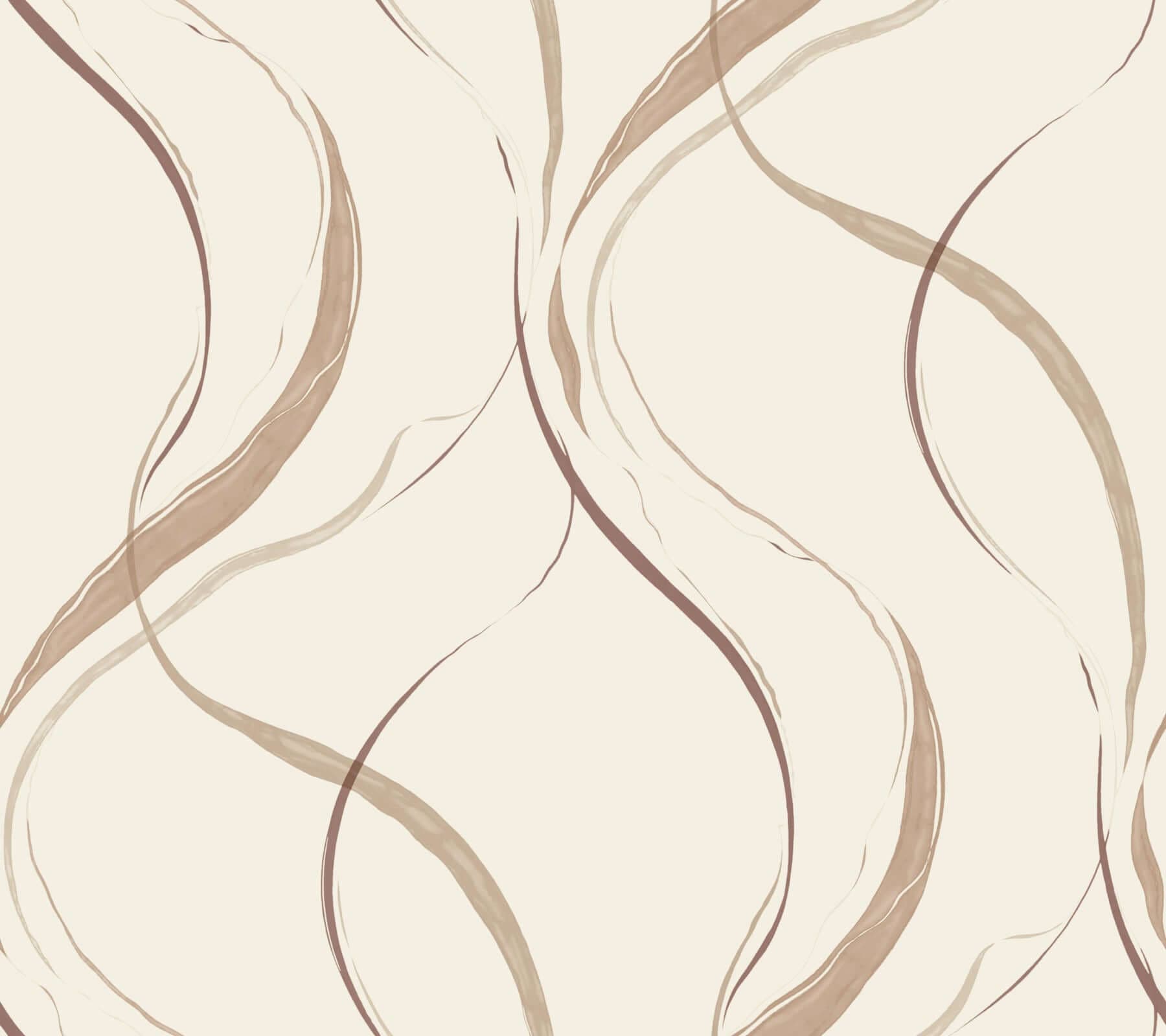 Ink Flow Wallpaper- Baked Clay