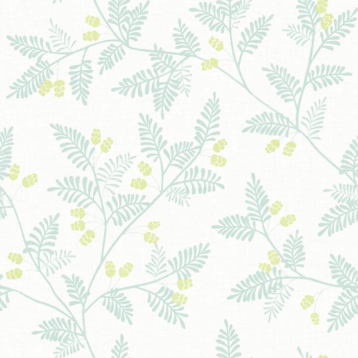 Ardell Seafoam Botanical Wallpaper