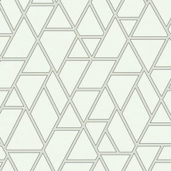 Pathways Wallpaper- White/Grey
