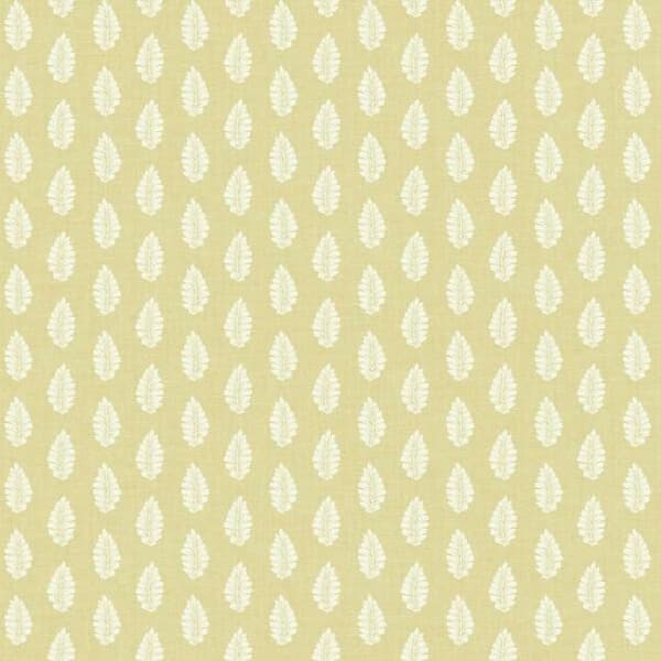 Leaf Pendant Wallpaper- Yellow