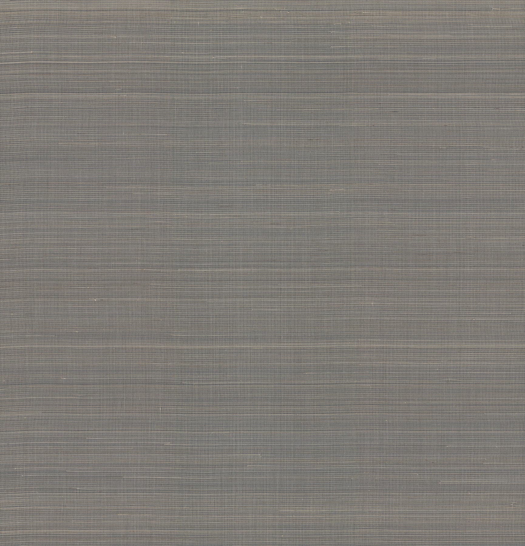 Ronald Redding Abaca Weave Charcoal Wallpaper