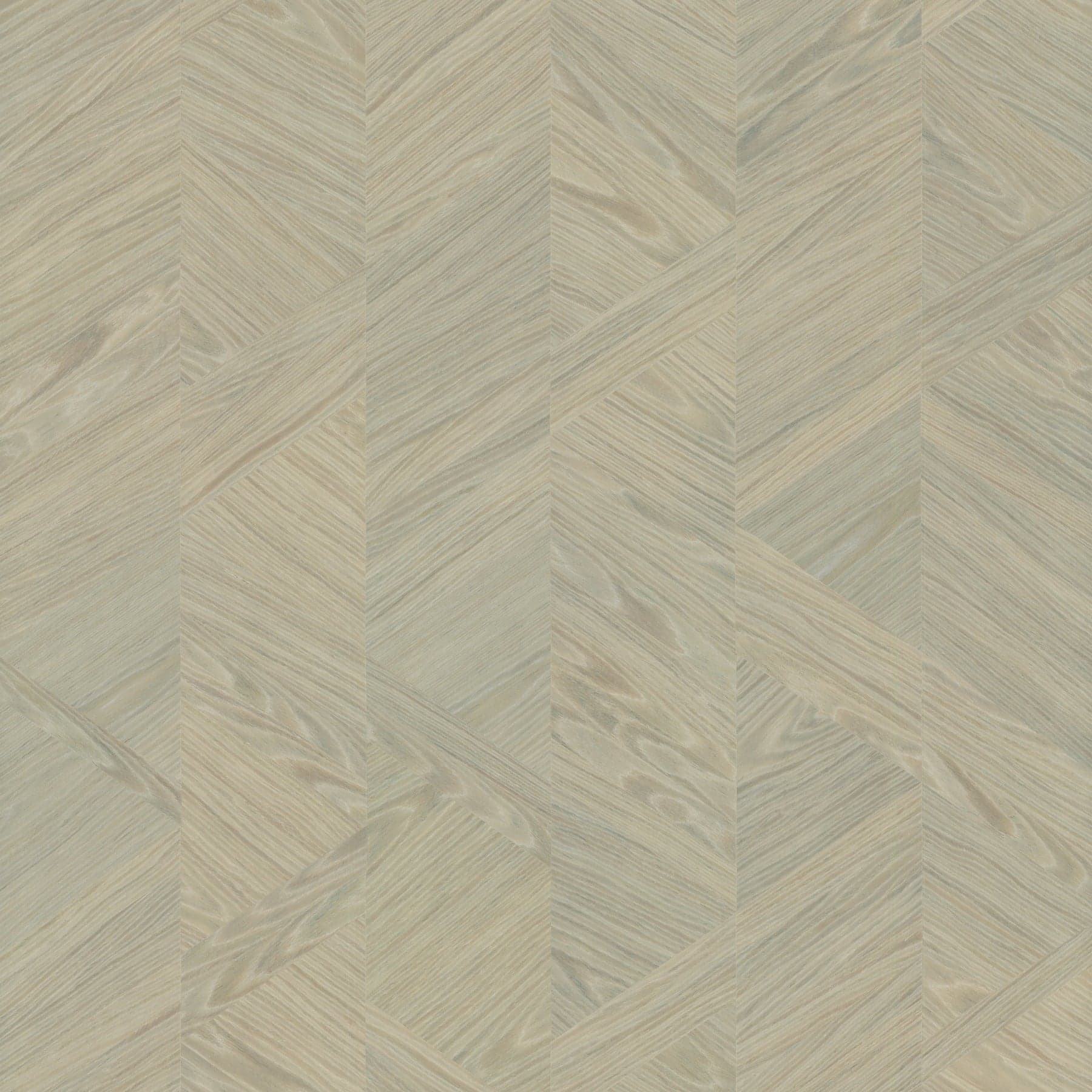 Ronald Redding Interlocking Wood Moss Wallpaper