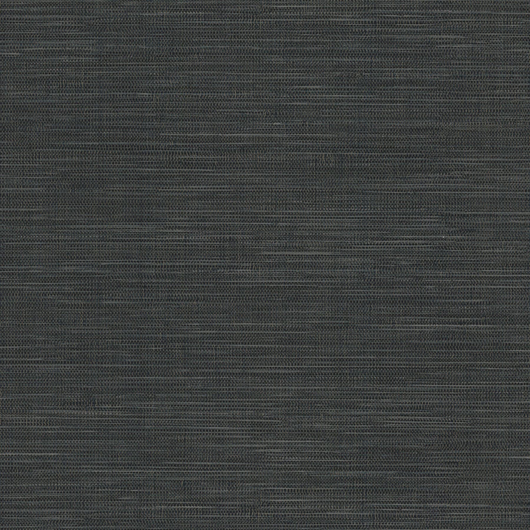 Winn Faux Grasscloth Black Wallpaper