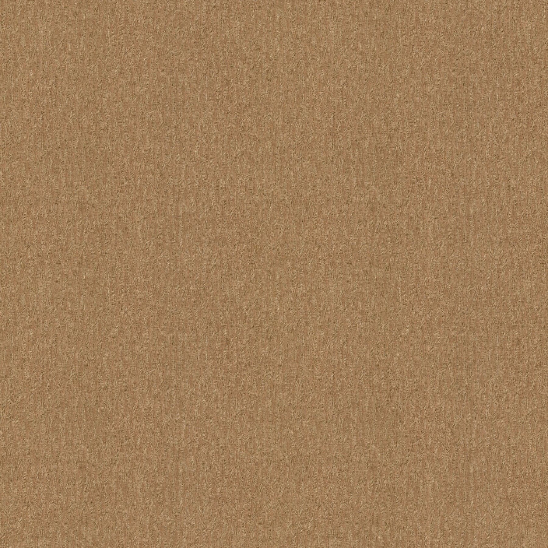 Bryson Feathered Texture Copper Wallpaper