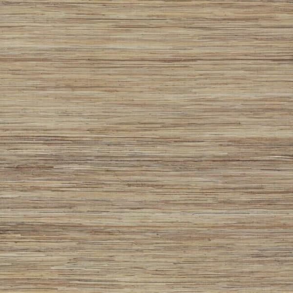 Raw Jute Wallpaper- Silver Metallic/Brown