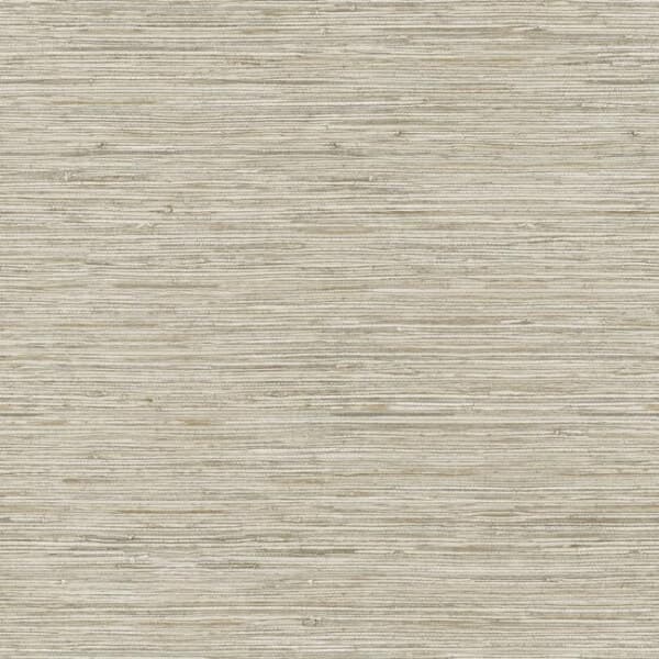 Horizontal Faux Grasscloth Wallpaper- Mushroom/Rust