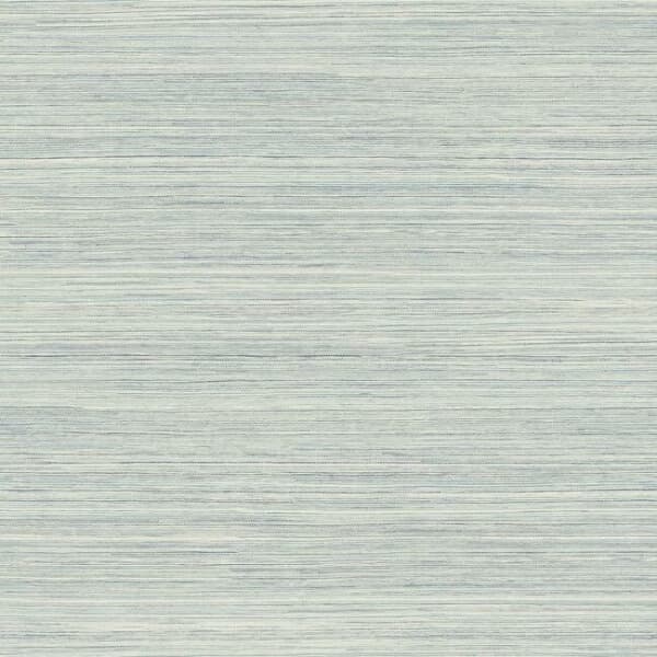 Cattail Weave Premium Peel + Stick Wallpaper- Blue
