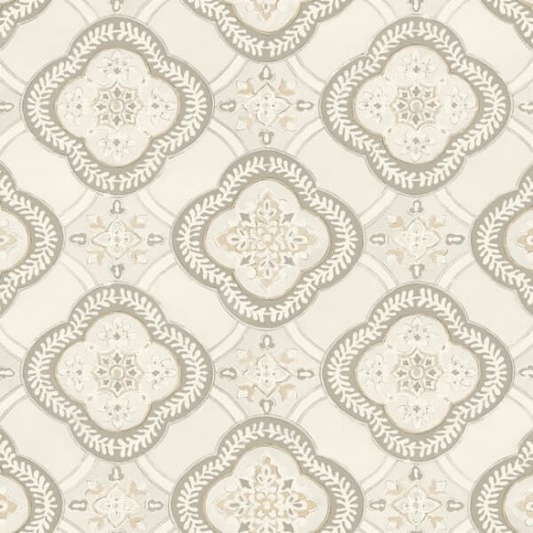 Garden Trellis Wallpaper- Hazel