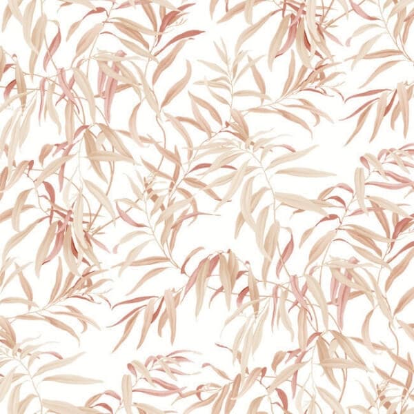 Willow Grove Wallpaper- Clay