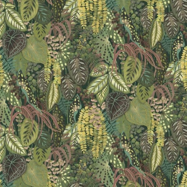 Greenery Wall Mural- Jade