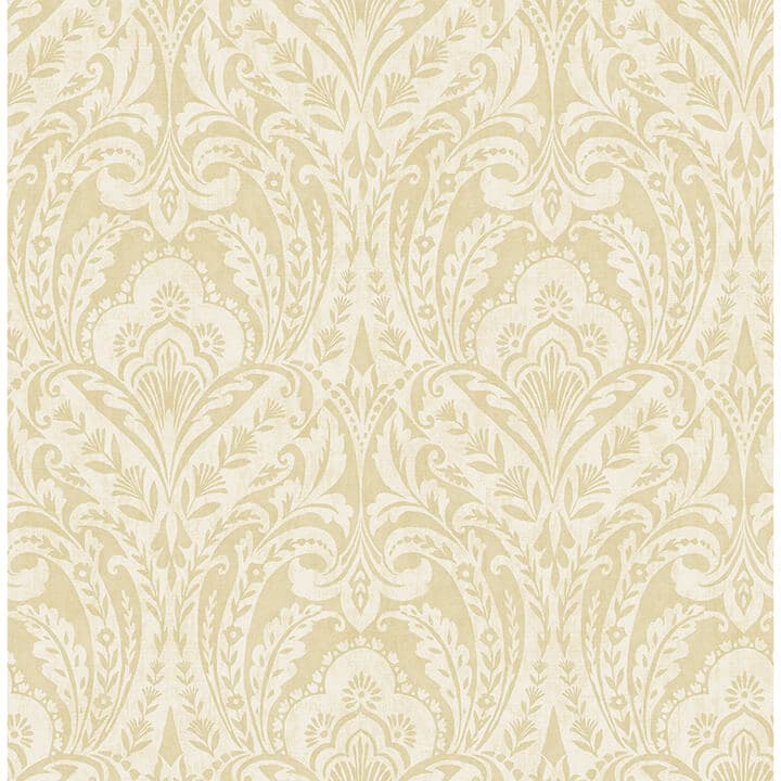 Berkshire Butter Damask Wallpaper