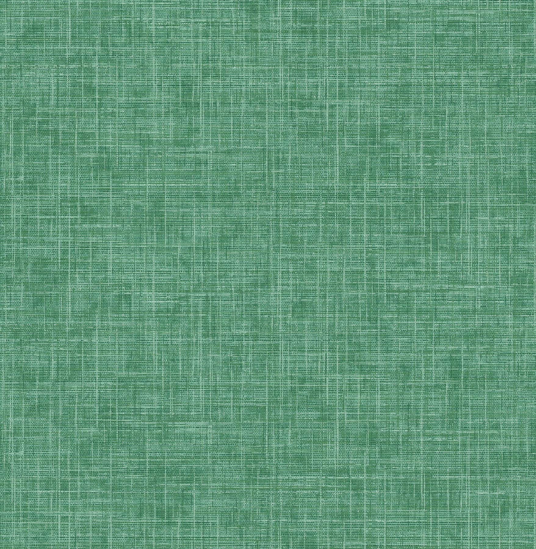 Emerson Green Faux Linen Wallpaper