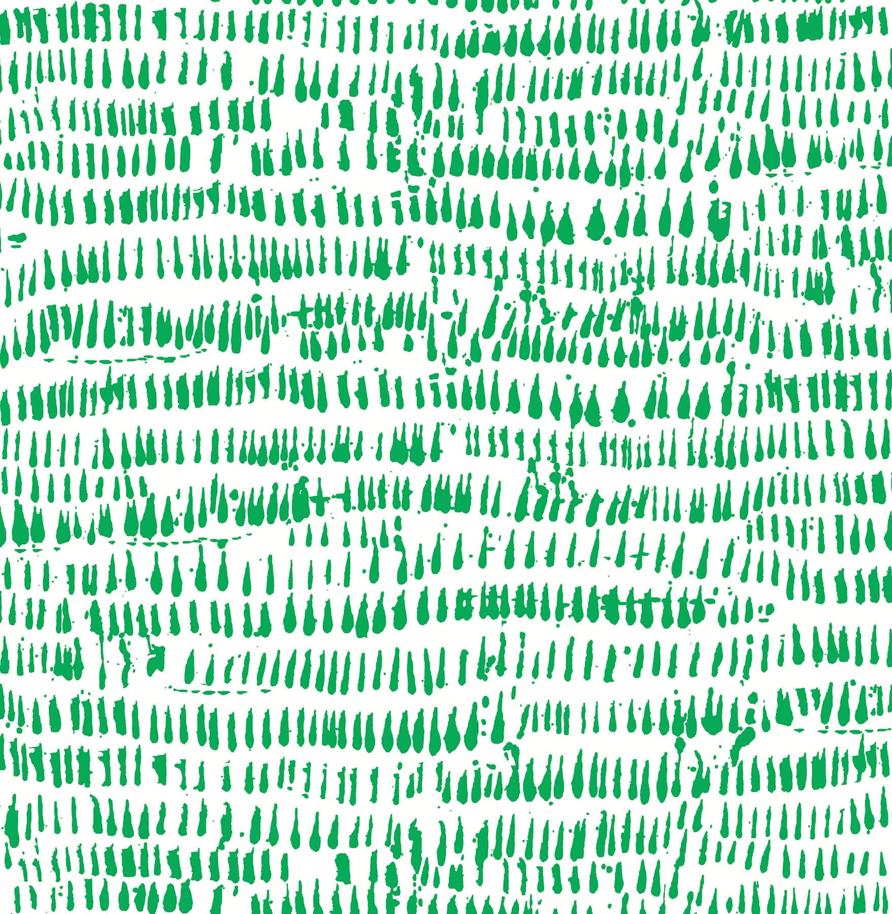 Runes Green Brushstrokes Wallpaper