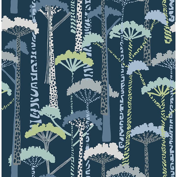 Unify Indigo Forest Wallpaper