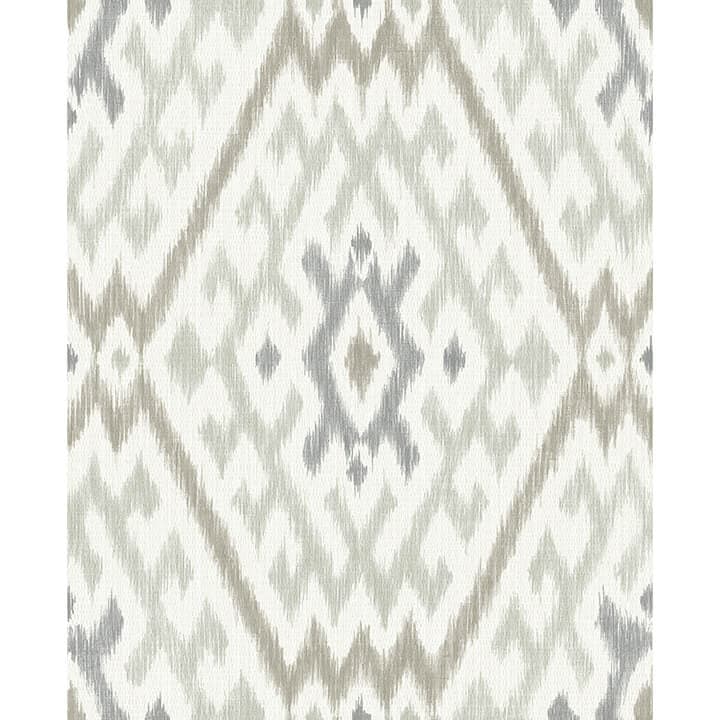 Solola Stone Ikat Wallpaper