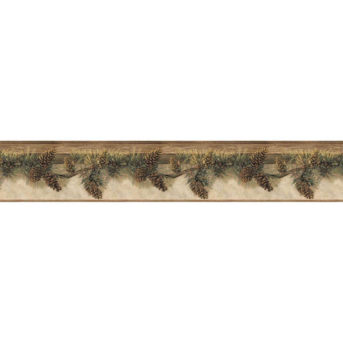 Pine Hill Chestnut Branches Border
