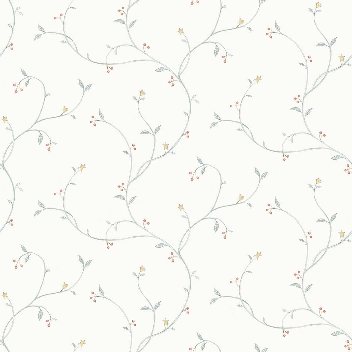 Kurt Seafoam Tin Star Trail Wallpaper