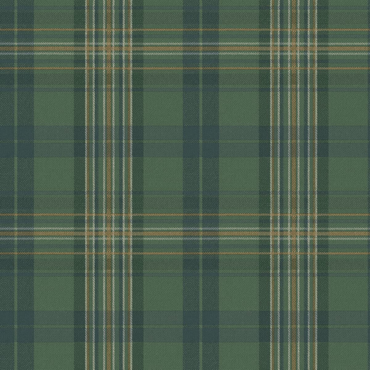 Austin Green Plaid Wallpaper