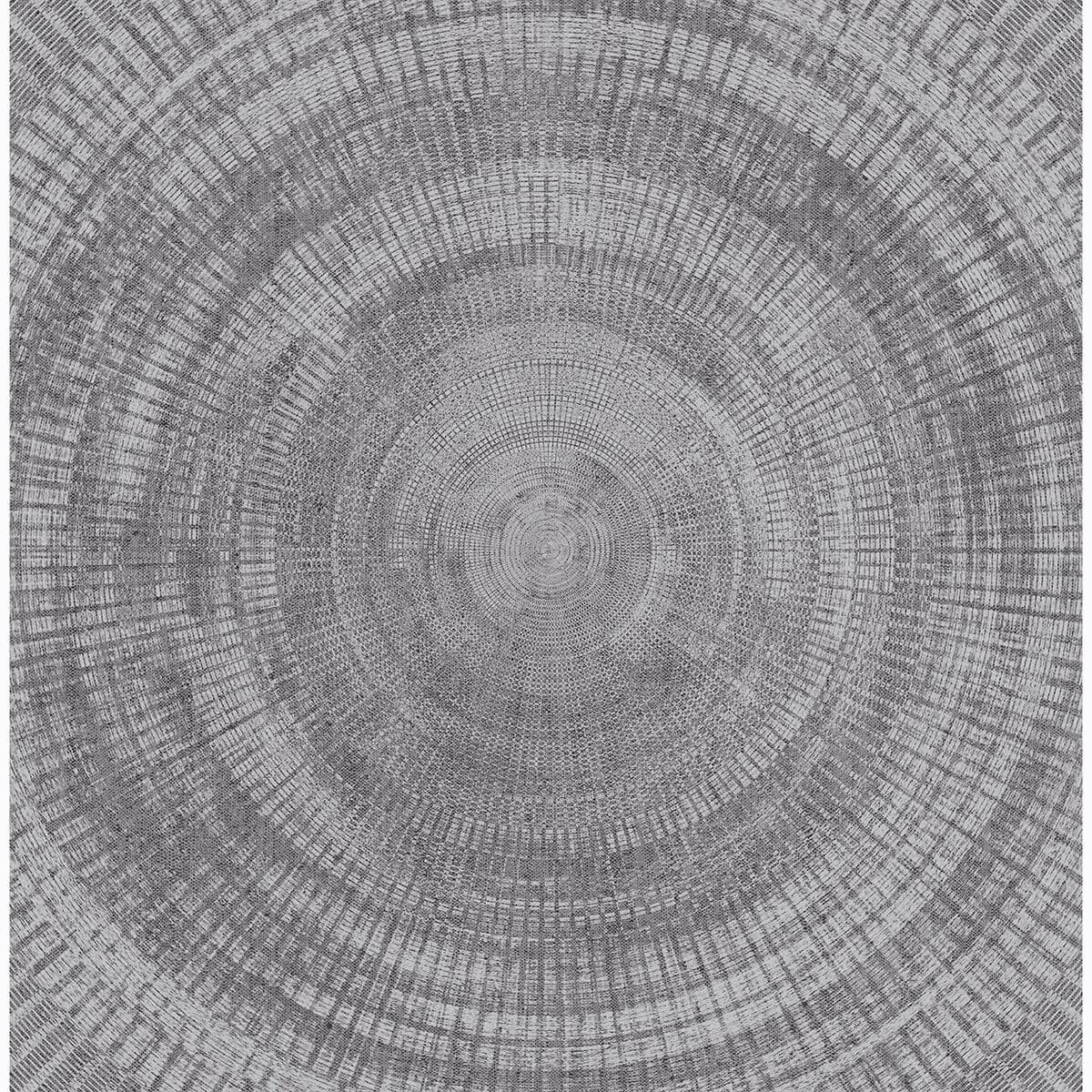 Lalit Taupe Medallion Wallpaper
