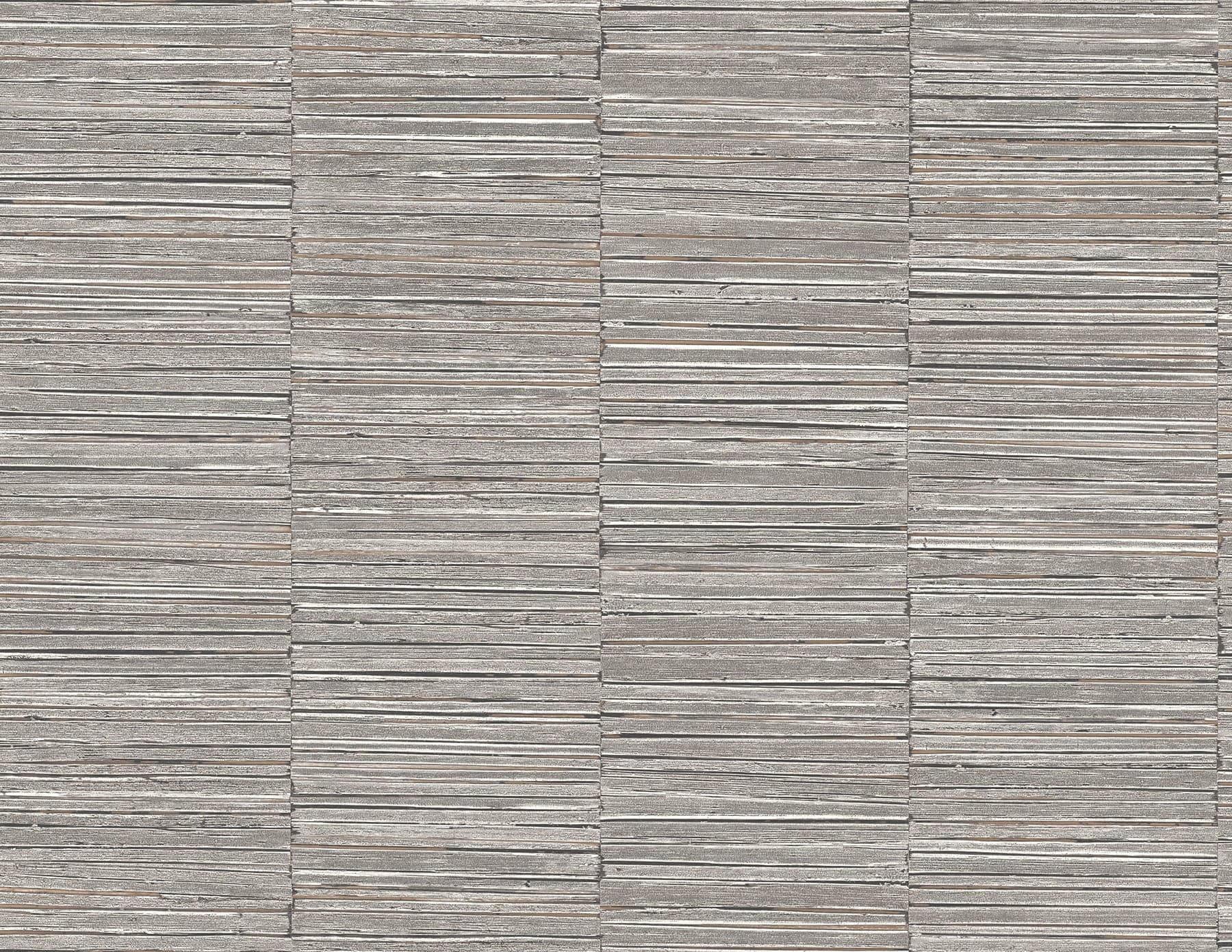Jenga Striped Column Charcoal Wallpaper