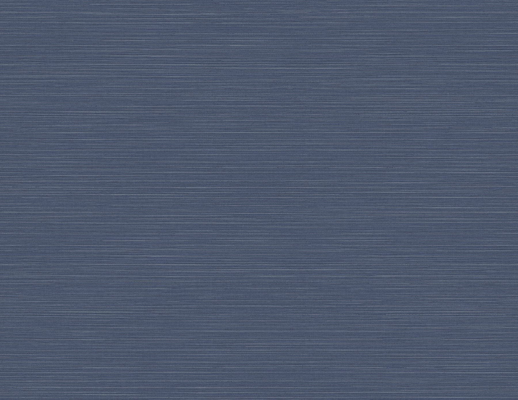 Moroccan Sisal Texture Blue Wallpaper