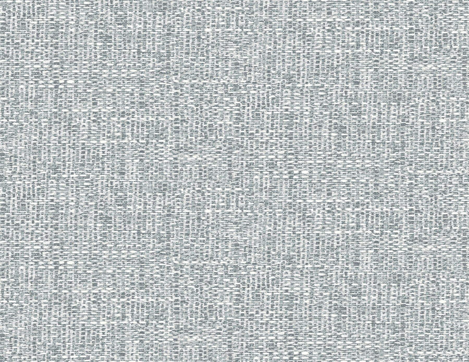 Snuggle Woven Texture Grey Wallpaper