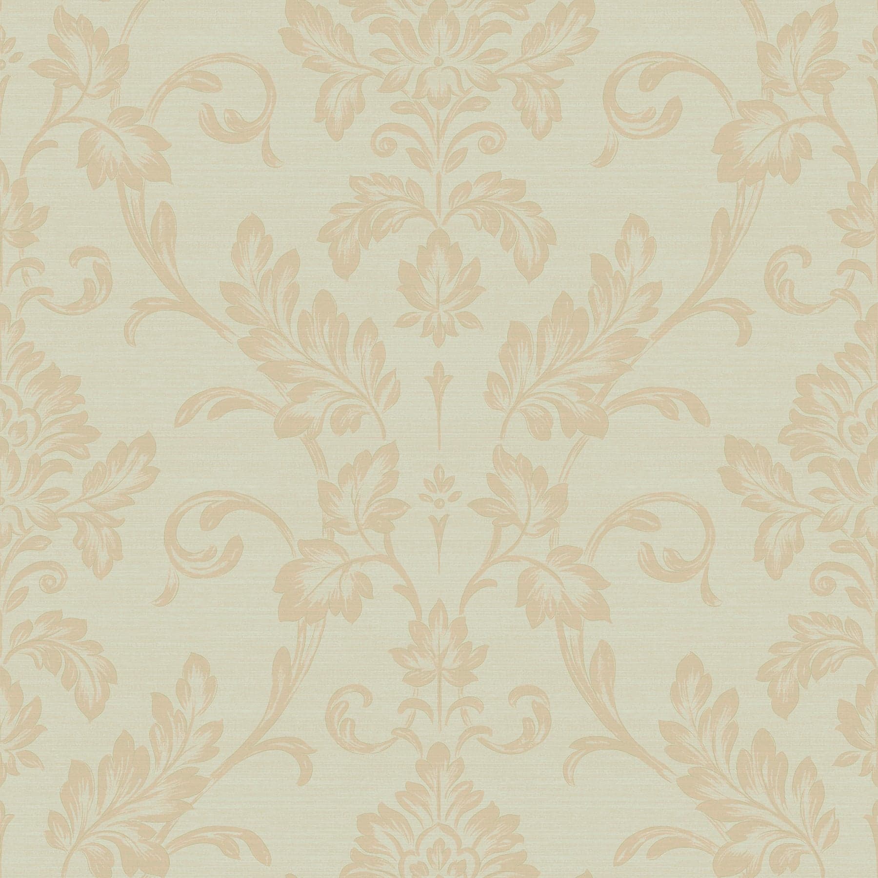 Antonella Scroll Gold Wallpaper