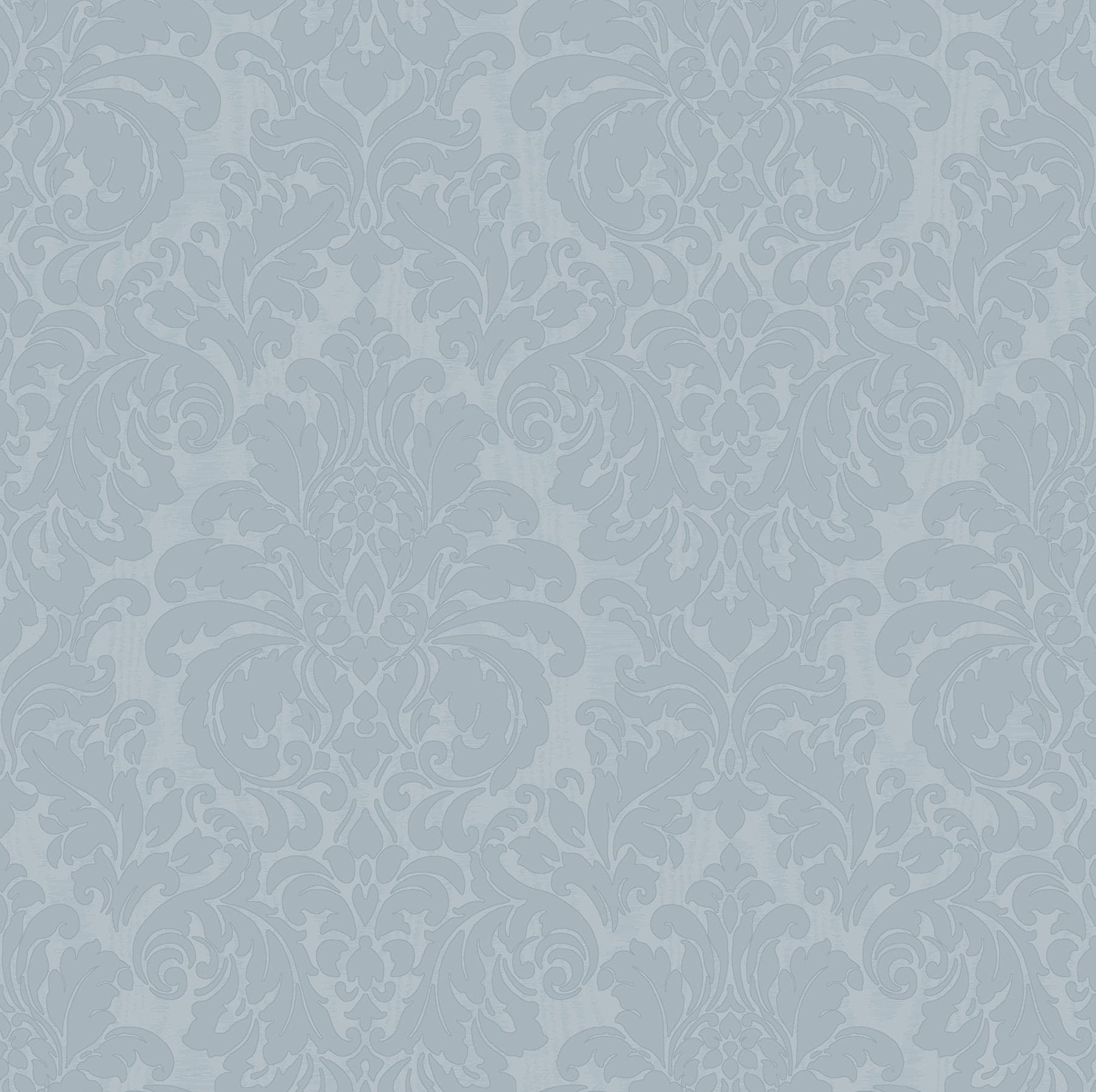 Betina Damask Light Blue Wallpaper