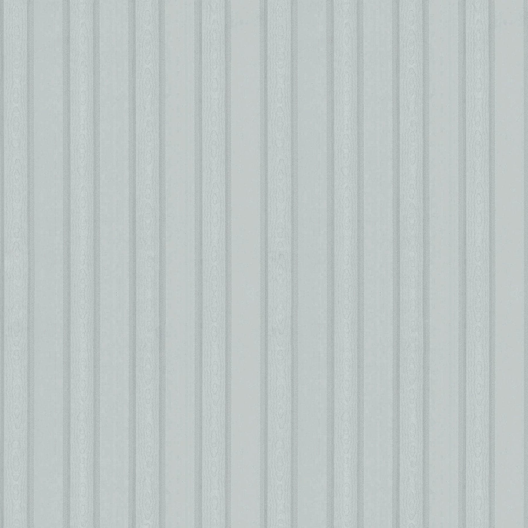 Zeta Moire Stripe Light Blue Wallpaper