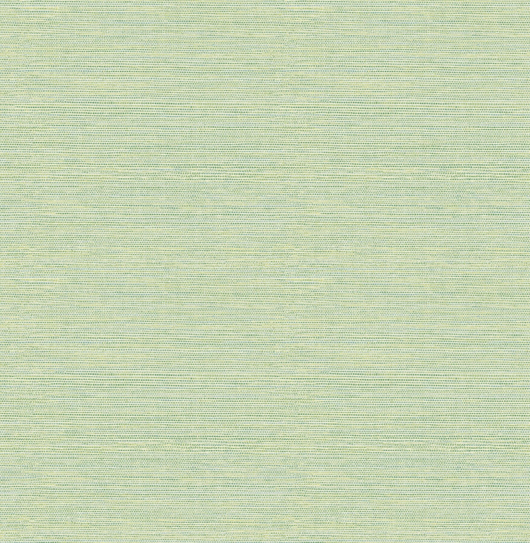 Agave Faux Grasscloth Green Wallpaper