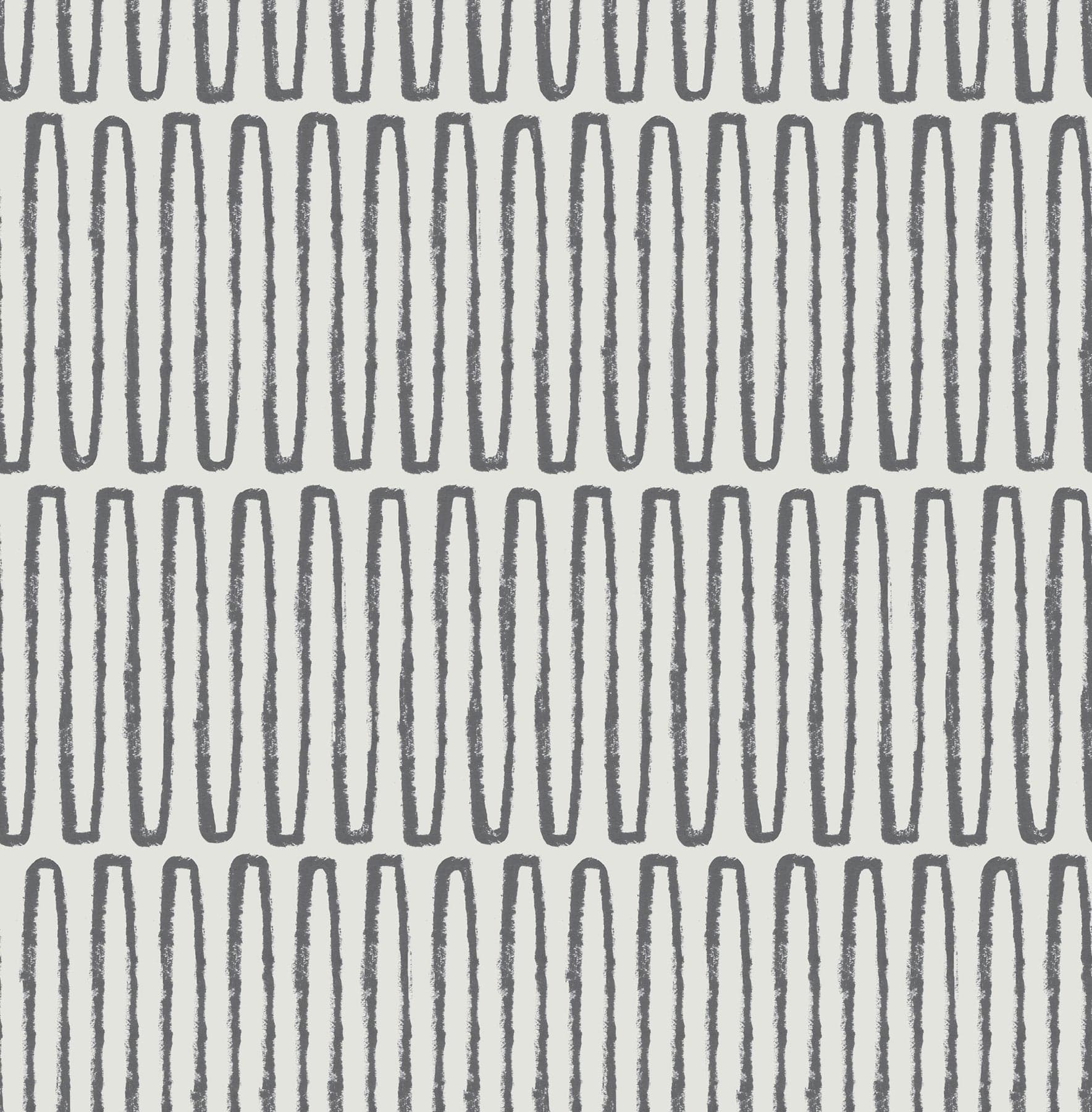 Lars Retro Wave Black and White Wallpaper