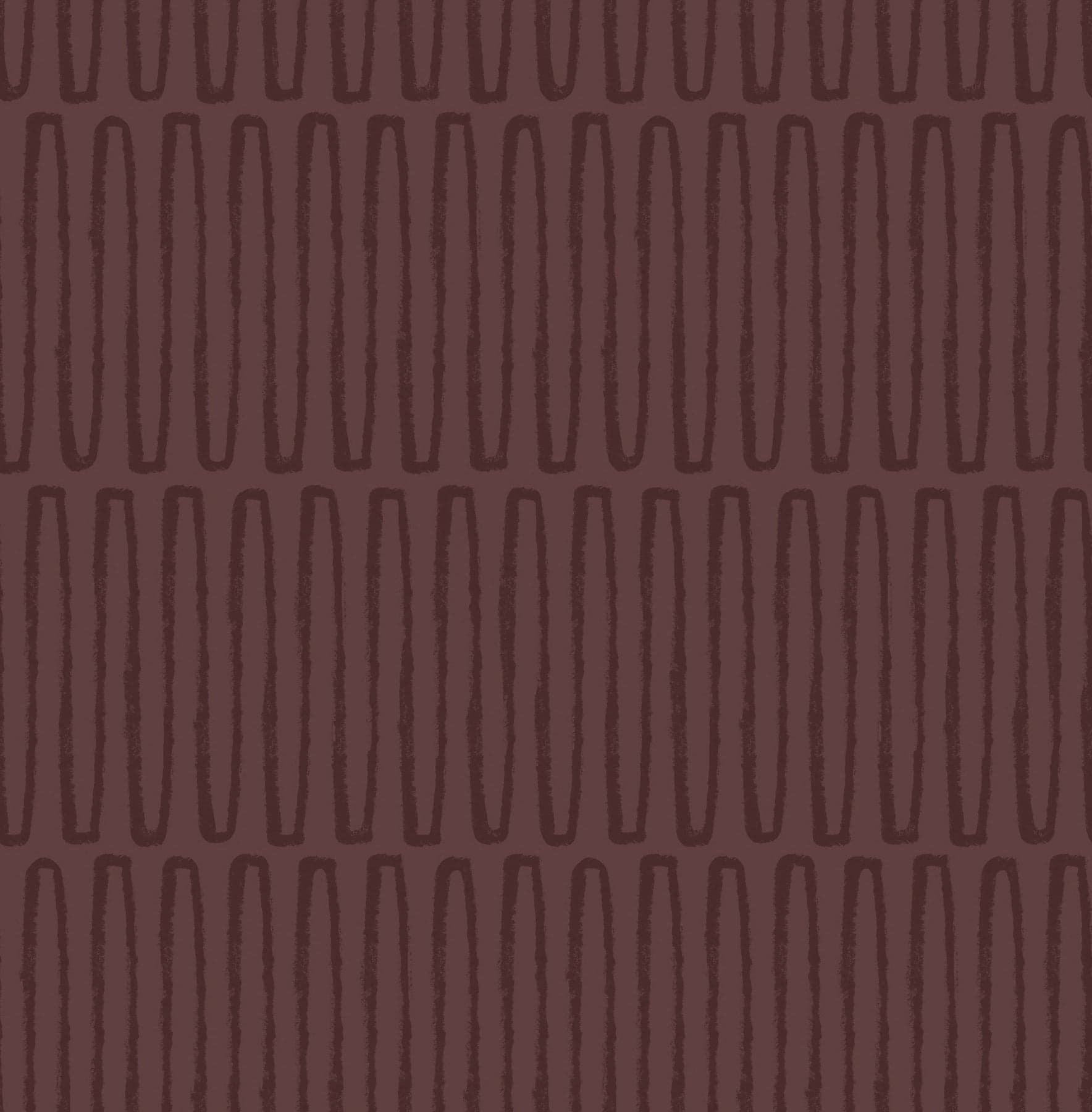 Lars Retro Wave Mulberry Wallpaper