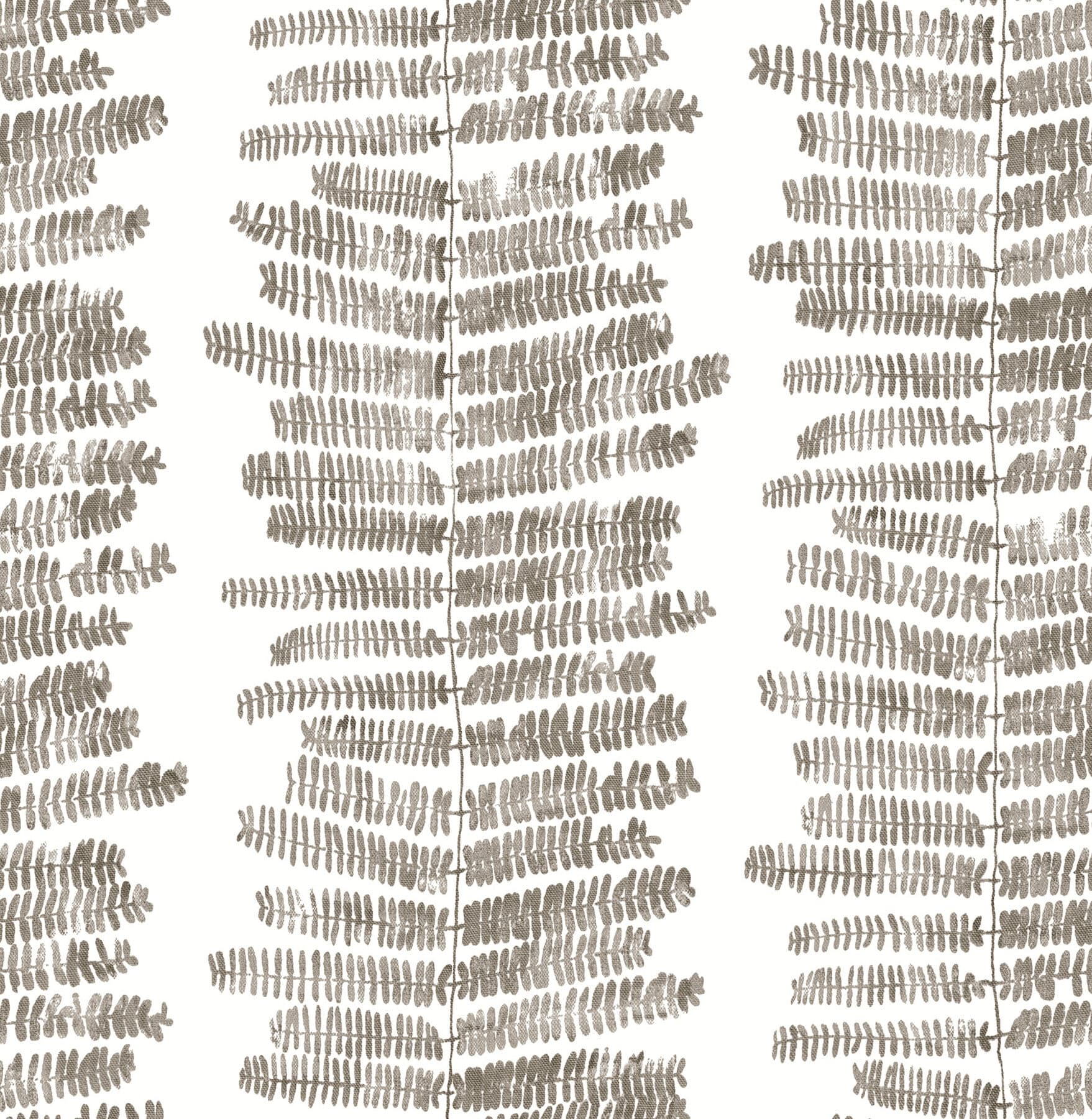 Lumis Grey Fern Stripe Wallpaper