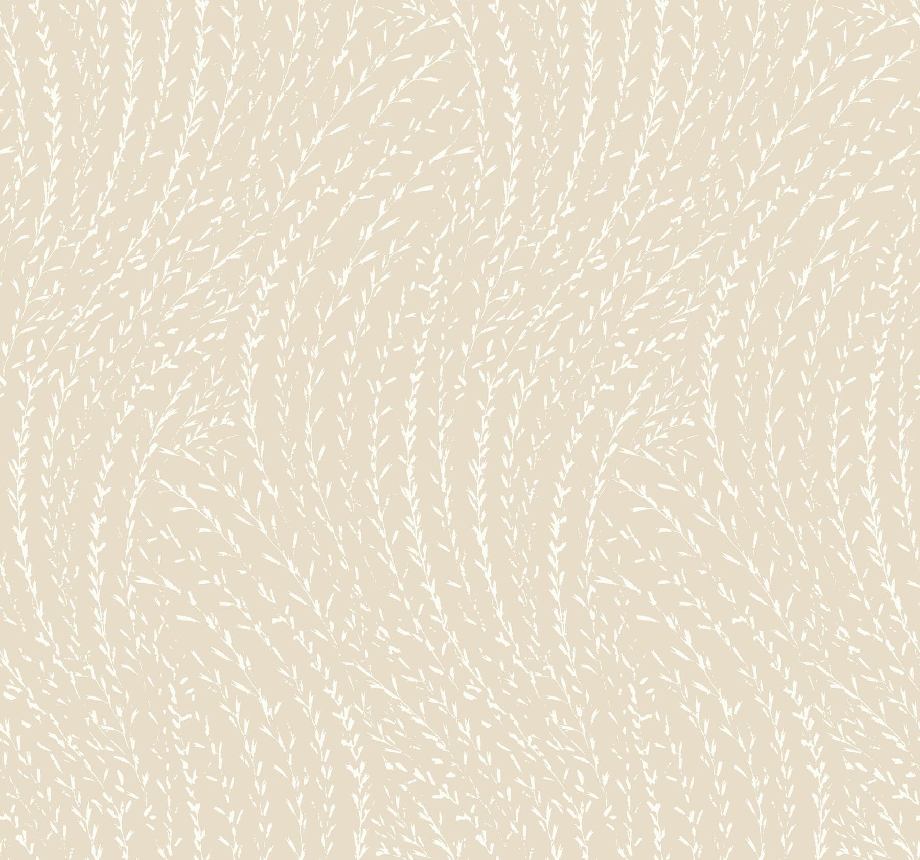 Willow Song Wheat Botanical Wallpaper