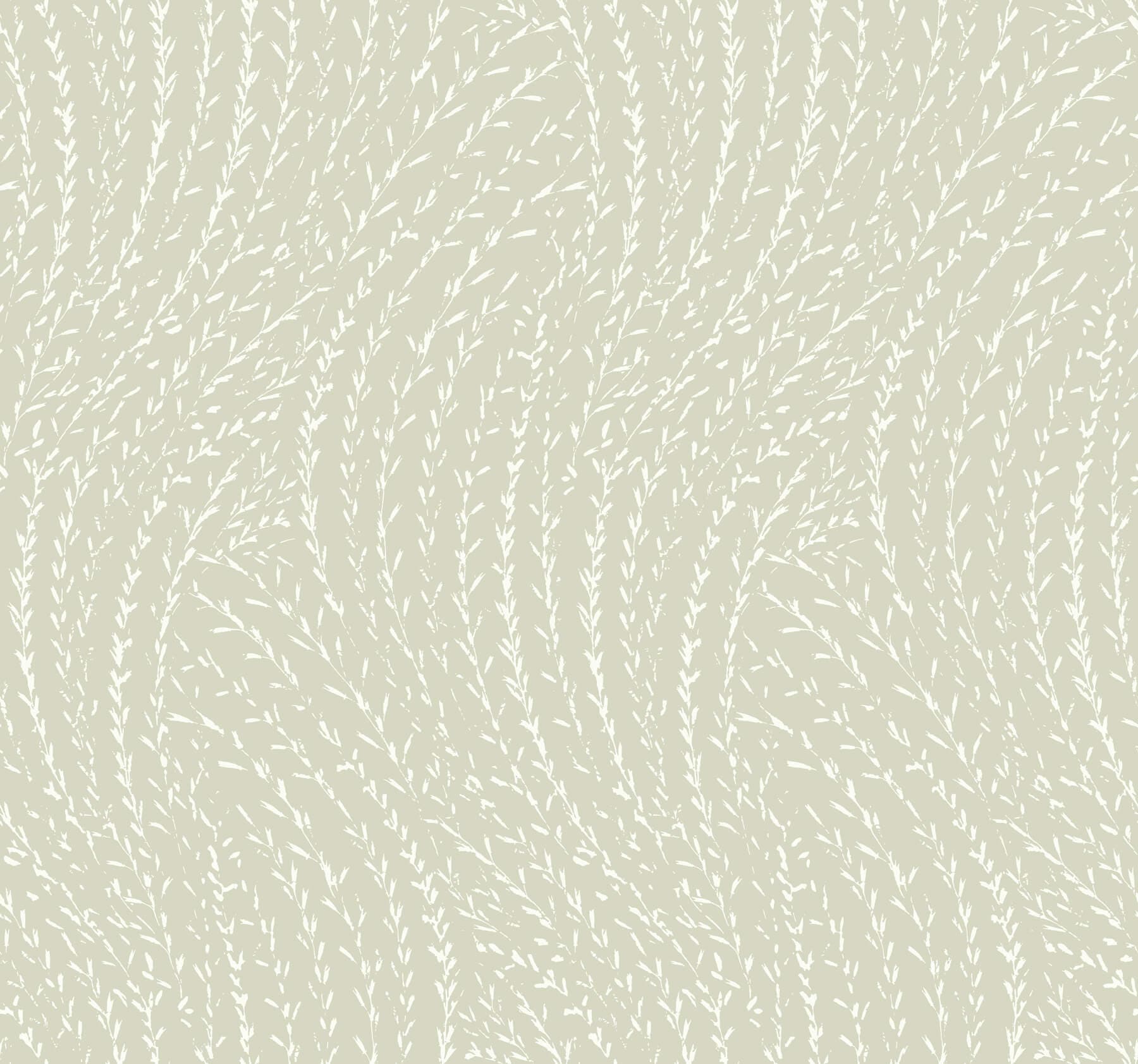 Willow Song Sage Botanical Wallpaper