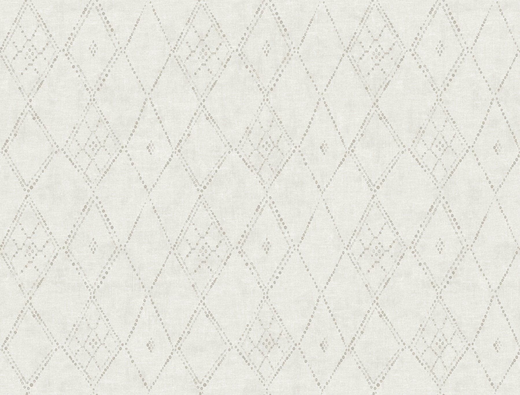 Souk Diamonds White/Smoke Wallpaper